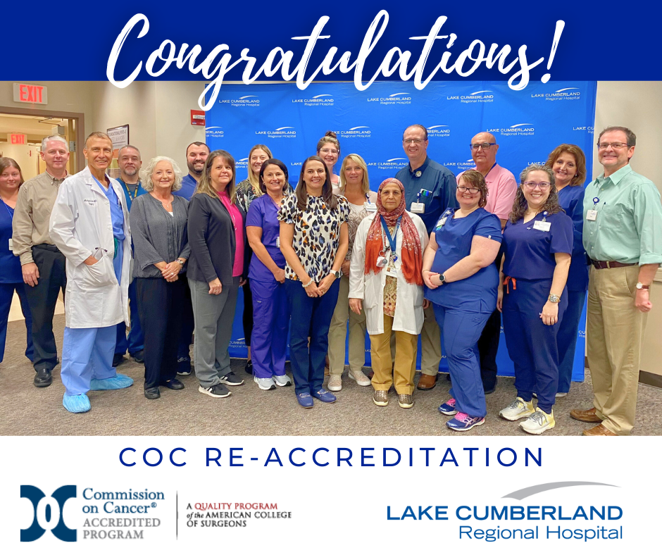Congratulations on CoC Re-Accreditation