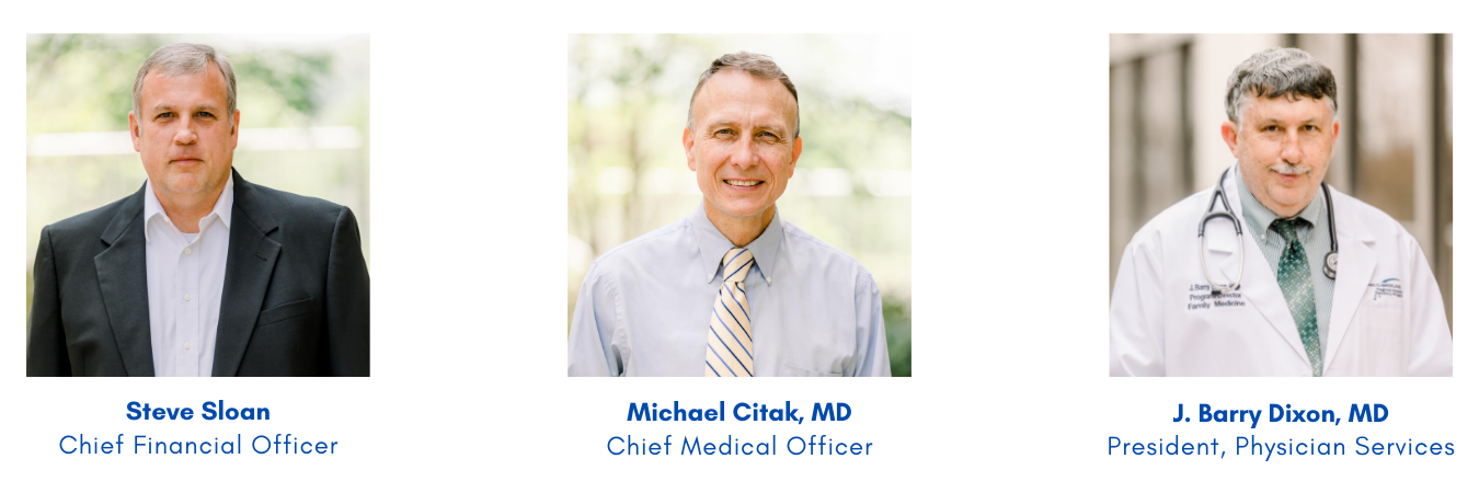 leadership parker cumberland hospital regional lake executive officer chief cpps obert