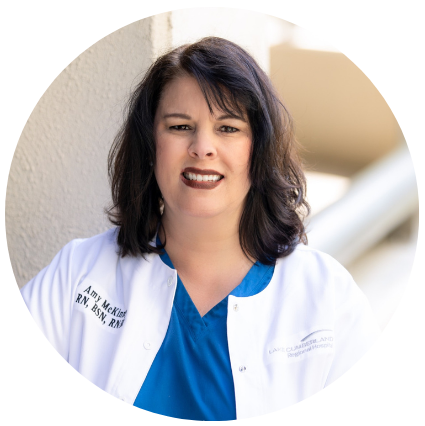 Amy McKinney, BSN, RN, RN-BC, Director of the Cath Lab